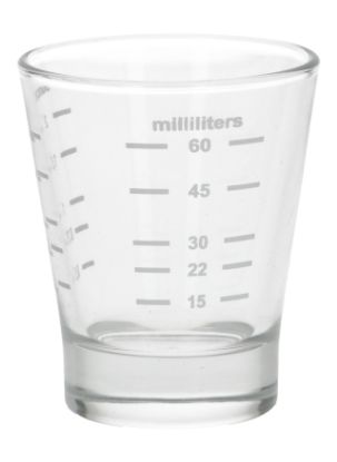 SHOT GLASS SILKSCREENED 15/60 ml