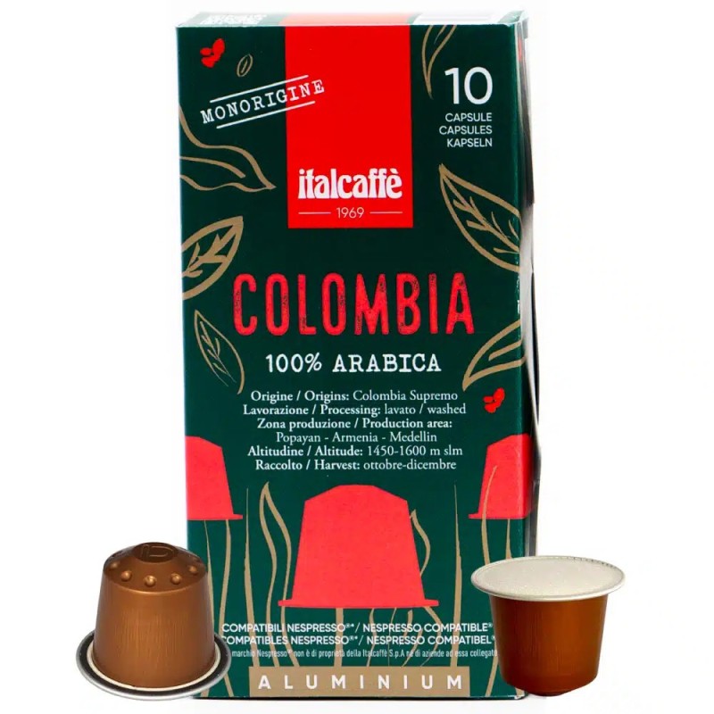 ITALCAFFE CAPSULES COLOMBIA